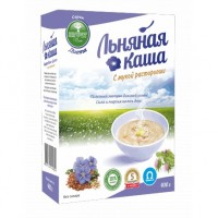 Льняная каша с мукой расторопши