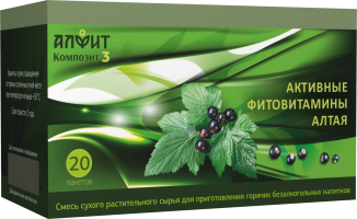 Алфит Композит-3 Активные фитовитамины Алтая